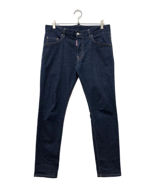 DSQUARED2（ディースクエアード）DSQUARED2 (ディースクエアード) SKATER JEAN デニムパンツ ブルー サイズ:48の古着・服飾アイテム