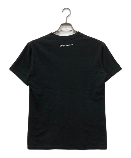 stussy（ステューシー）stussy (ステューシー) Josh Cheuse (ジョシュ チューズ) リアムプリントTシャツ ブラック サイズ:Sの古着・服飾アイテム
