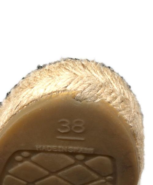 CHANEL（シャネル）CHANEL (シャネル) ツイードココマークエスパドリーユ ピンク サイズ:SIZE38の古着・服飾アイテム