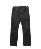 LEVI'S×EDIFICEリーバイス×エディフィス）の古着「30周年記念 別注ブラックデニムパンツ」｜ブラック