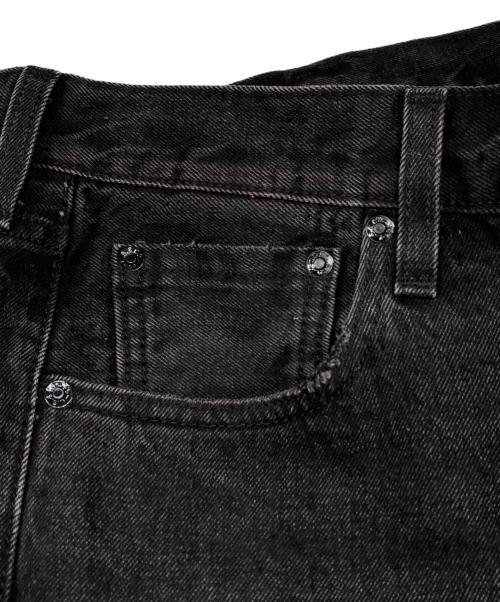 LEVI'S（リーバイス）LEVI'S (リーバイス) EDIFICE (エディフィス) 30周年記念 別注ブラックデニムパンツ ブラック サイズ:W30×L30の古着・服飾アイテム