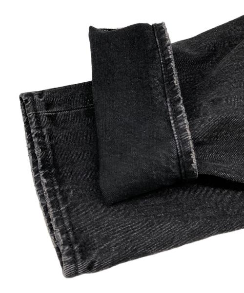 LEVI'S（リーバイス）LEVI'S (リーバイス) EDIFICE (エディフィス) 30周年記念 別注ブラックデニムパンツ ブラック サイズ:W30×L30の古着・服飾アイテム