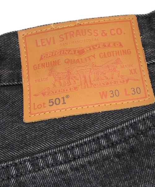 LEVI'S（リーバイス）LEVI'S (リーバイス) EDIFICE (エディフィス) 30周年記念 別注ブラックデニムパンツ ブラック サイズ:W30×L30の古着・服飾アイテム