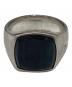 TOM WOOD (トムウッド) Kay Ring Onyx シルバー サイズ:21号（62）：35000円