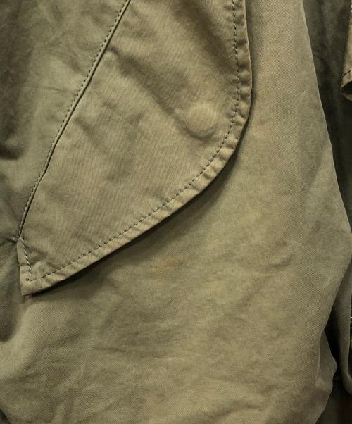 MIHARA YASUHIRO（ミハラヤスヒロ）MIHARA YASUHIRO (ミハラヤスヒロ) ショートモッズコート グリーン サイズ:46の古着・服飾アイテム