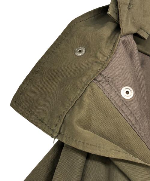 MIHARA YASUHIRO（ミハラヤスヒロ）MIHARA YASUHIRO (ミハラヤスヒロ) ショートモッズコート グリーン サイズ:46の古着・服飾アイテム