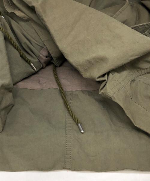 MIHARA YASUHIRO（ミハラヤスヒロ）MIHARA YASUHIRO (ミハラヤスヒロ) ショートモッズコート グリーン サイズ:46の古着・服飾アイテム