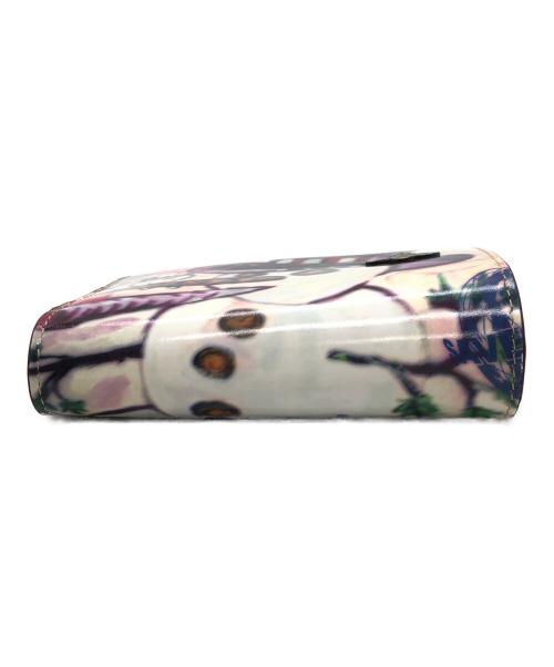 Vivienne Westwood（ヴィヴィアンウエストウッド）Vivienne Westwood (ヴィヴィアンウエストウッド) Snowman Orb 二つ折り財布 ホワイトの古着・服飾アイテム