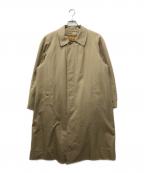 Burberry'sバーバリーズ）の古着「ノバチェックライナー付ステンカラーコート」｜ベージュ