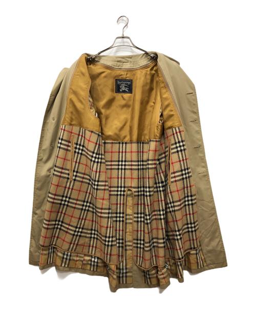 Burberry's（バーバリーズ）Burberry's (バーバリーズ) ノバチェックライナー付ステンカラーコート ベージュ サイズ:170の古着・服飾アイテム
