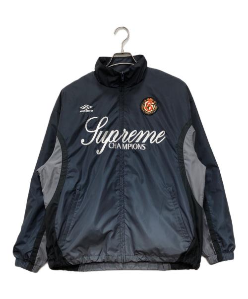 SUPREME（シュプリーム）Supreme (シュプリーム) UMBRO (アンブロ) GRADIENT TRACK JACKET ネイビー×グレー サイズ:Sの古着・服飾アイテム