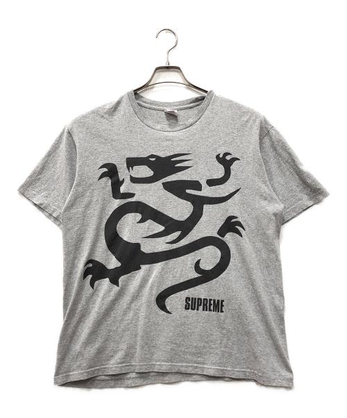 SUPREME（シュプリーム）Supreme (シュプリーム) Mobb Deep Dragon Tee グレー サイズ:Mの古着・服飾アイテム