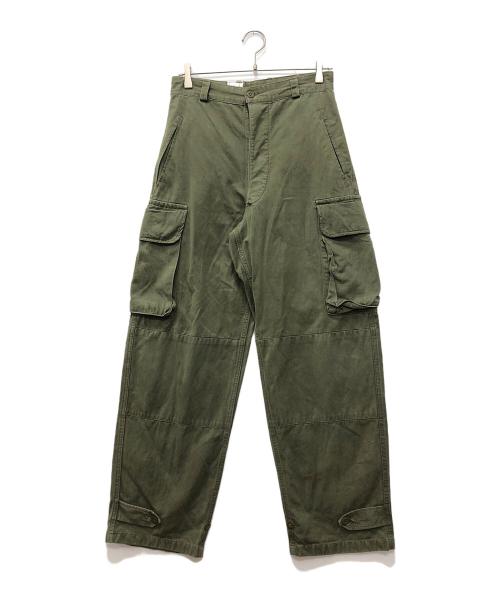 French Army（フランス軍）French Army (フランス軍) 後期 M-47 フィールドパンツ オリーブ サイズ:31の古着・服飾アイテム