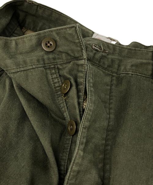 French Army（フランス軍）French Army (フランス軍) 後期 M-47 フィールドパンツ オリーブ サイズ:31の古着・服飾アイテム