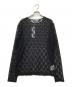 JOHN LAWRENCE SULLIVAN（ジョン ローレンス サリバン）の古着「JLS FLOWER LACE CREW NECK TOP」｜ブラック