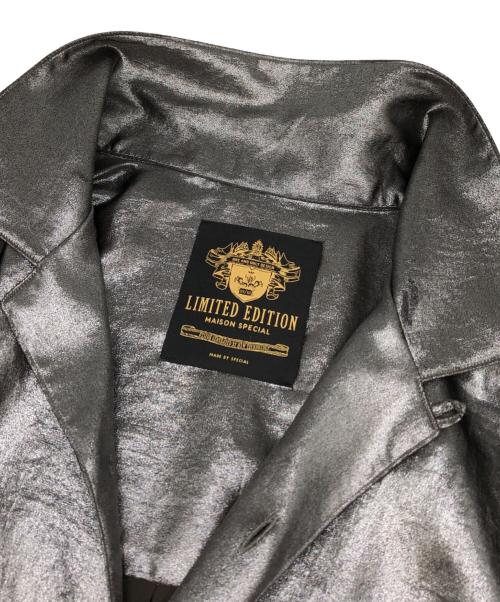 MAISON SPECIAL（メゾンスペシャル）MAISON SPECIAL (メゾンスペシャル) オープンカラーシャツ グレー サイズ:1の古着・服飾アイテム