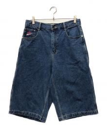AVIREX（アヴィレックス）の古着「VARSITY PAINTER SHORTS」｜インディゴ