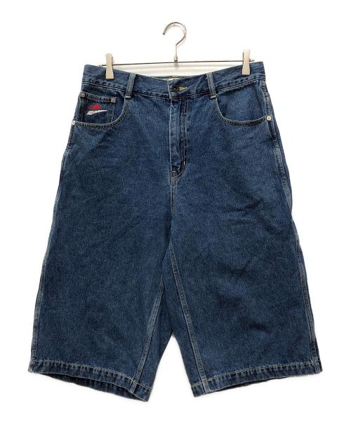 AVIREX（アヴィレックス）AVIREX (アヴィレックス) VARSITY PAINTER SHORTS インディゴ サイズ:Mの古着・服飾アイテム