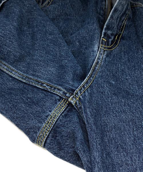AVIREX（アヴィレックス）AVIREX (アヴィレックス) VARSITY PAINTER SHORTS インディゴ サイズ:Mの古着・服飾アイテム