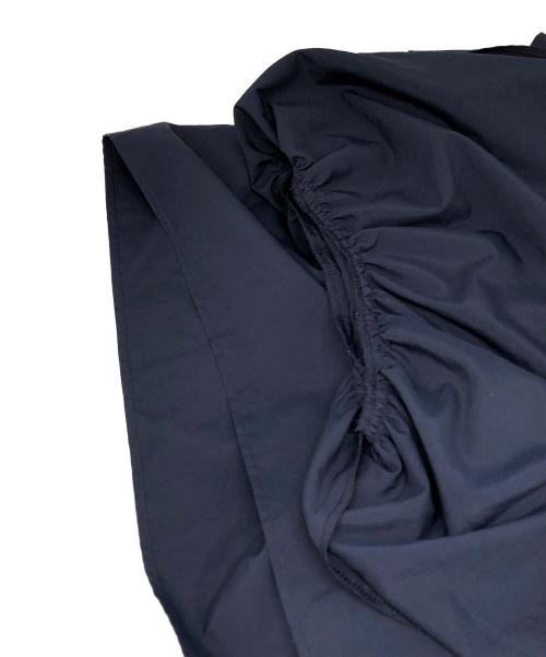 UNITED ARROWS（ユナイテッドアローズ）UNITED ARROWS (ユナイテッドアローズ) イレギュラーペプラムブラウス ネイビー サイズ:38の古着・服飾アイテム