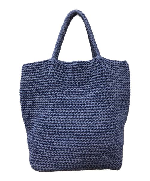 LUDLOW（ラドロー）LUDLOW (ラドロー) UNITED ARROWS (ユナイテッドアローズ) 別注エレファント コードバッグ ネイビー サイズ:Fの古着・服飾アイテム