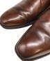 中古・古着 LOAKE (ローク) プレーンダービーシューズ ブラウン サイズ:SIZE8：8000円