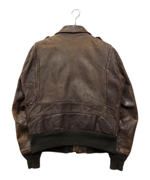 古着（フルギ）古着 (フルギ) A-2レザージャケット ブラウン サイズ:下記参照の古着・服飾アイテム