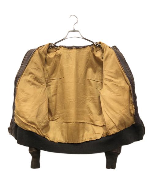 古着（フルギ）古着 (フルギ) A-2レザージャケット ブラウン サイズ:下記参照の古着・服飾アイテム