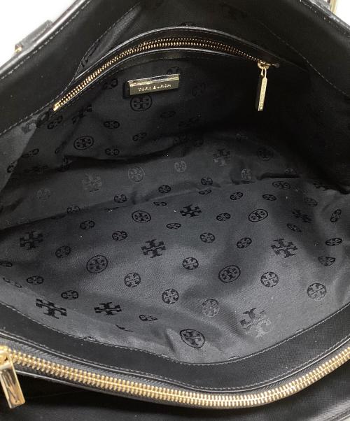 TORY BURCH（トリーバーチ）TORY BURCH (トリーバーチ) 編み込みロビンソントートバッグ ブラック サイズ:下記参照の古着・服飾アイテム