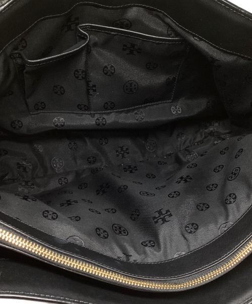 TORY BURCH（トリーバーチ）TORY BURCH (トリーバーチ) 編み込みロビンソントートバッグ ブラック サイズ:下記参照の古着・服飾アイテム