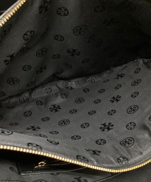 TORY BURCH（トリーバーチ）TORY BURCH (トリーバーチ) 編み込みロビンソントートバッグ ブラック サイズ:下記参照の古着・服飾アイテム