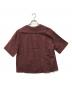 MARGARET HOWELL (マーガレットハウエル) セーラーカラーリネンシャツ ブラウン サイズ:SIZE2：8000円