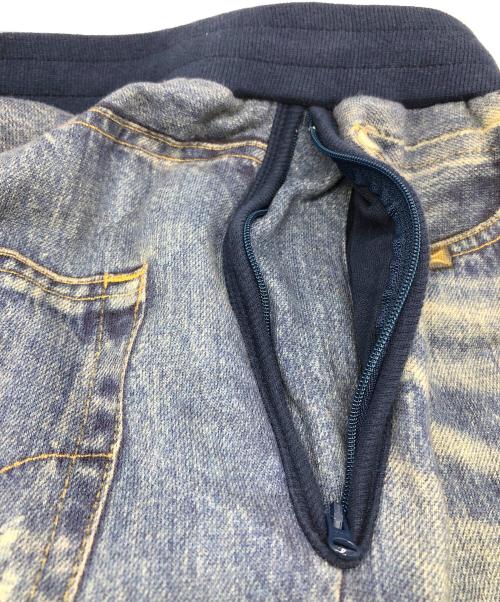 Hysteric Glamour（ヒステリックグラマー）Hysteric Glamour (ヒステリックグラマー) SPEAK NO EVIL スウェットパンツ ブルー サイズ:Mの古着・服飾アイテム