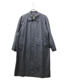Burberry's（バーバリーズ）の古着「ノバチェックライニングステンカラーコート」｜グレー