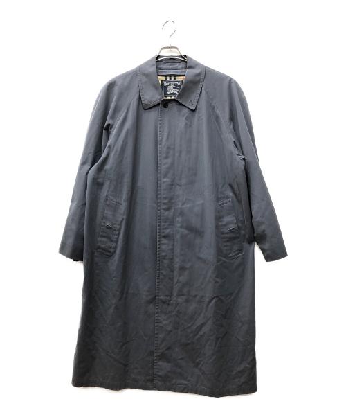 Burberry's（バーバリーズ）Burberry's (バーバリーズ) ノバチェックライニングステンカラーコート グレー サイズ:FREEの古着・服飾アイテム