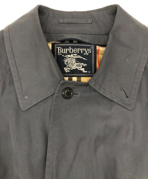 Burberry's（バーバリーズ）Burberry's (バーバリーズ) ノバチェックライニングステンカラーコート グレー サイズ:FREEの古着・服飾アイテム