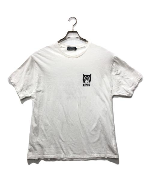 Hysteric Glamour（ヒステリックグラマー）Hysteric Glamour (ヒステリックグラマー) HOTTER THAN HELL Tシャツ ホワイト サイズ:XLの古着・服飾アイテム