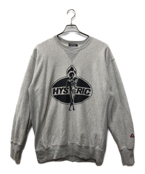 Hysteric Glamour（ヒステリックグラマー）Hysteric Glamour (ヒステリックグラマー) DYNAMITE ANGEL Sweat グレー サイズ:XLの古着・服飾アイテム