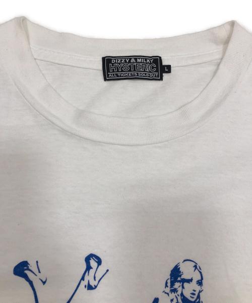 Hysteric Glamour（ヒステリックグラマー）Hysteric Glamour (ヒステリックグラマー) HYSTERIC WAY Tシャツ ホワイト サイズ:Lの古着・服飾アイテム