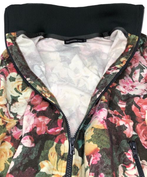 Thee Hysteric XXX（ジィ ヒステリックトリプルエックス）Thee Hysteric XXX (ジィ ヒステリックトリプルエックス) 花柄 レーヨン モダール ストレッチブルゾン マルチカラー サイズ:Lの古着・服飾アイテム