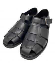 PARABOOT（パラブーツ）の古着「PACIFICグルカサンダル」｜ブラック