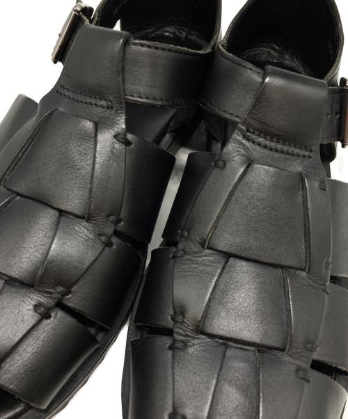 PARABOOT（パラブーツ）PARABOOT (パラブーツ) PACIFICグルカサンダル ブラック サイズ:42の古着・服飾アイテム