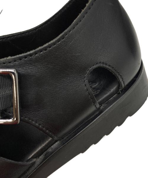 PARABOOT（パラブーツ）PARABOOT (パラブーツ) PACIFICグルカサンダル ブラック サイズ:42の古着・服飾アイテム