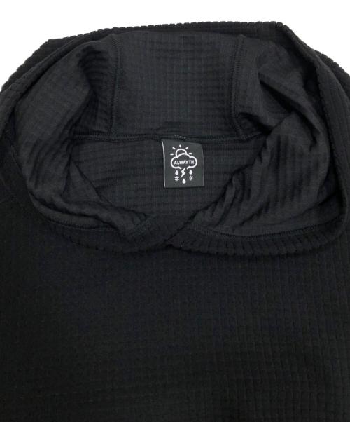 ALWAYTH（オールウェイズ）ALWAYTH (オールウェイズ) ACWCP L.2 Hoodie ブラック サイズ:Sの古着・服飾アイテム
