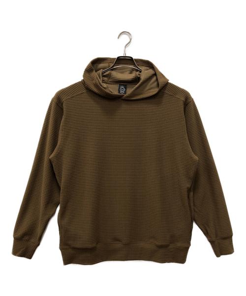 ALWAYTH（オールウェイズ）ALWAYTH (オールウェイズ) ACWCP L.2 Hoodie ブラウン サイズ:Lの古着・服飾アイテム