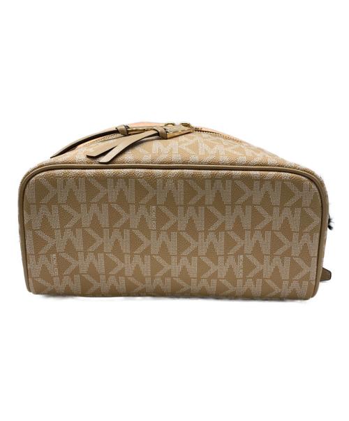 MICHAEL KORS（マイケルコース）MICHAEL KORS (マイケルコース) バレットマルチ モノグラム レザーバックパック ベージュ サイズ:下記参照の古着・服飾アイテム