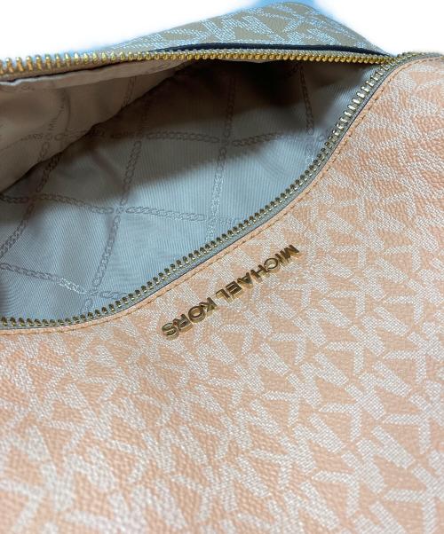 MICHAEL KORS（マイケルコース）MICHAEL KORS (マイケルコース) バレットマルチ モノグラム レザーバックパック ベージュ サイズ:下記参照の古着・服飾アイテム