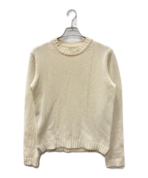 nomiamo（ノミアモ）nomiamo (ノミアモ) カシミヤクルーネックニット ベージュ サイズ:SIZE Sの古着・服飾アイテム