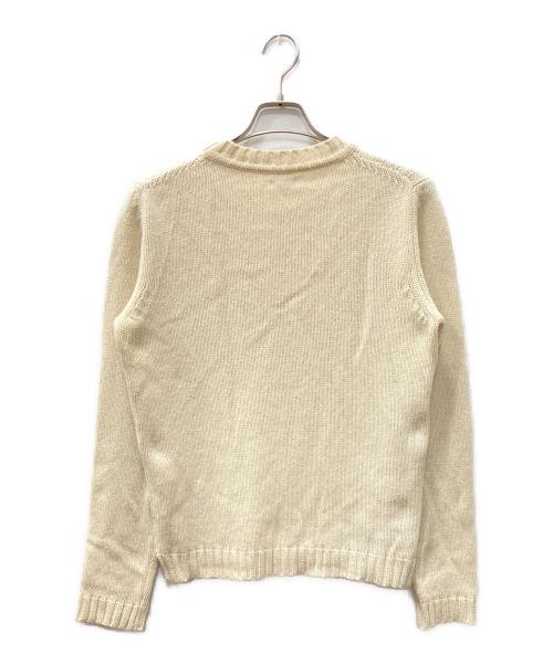 nomiamo（ノミアモ）nomiamo (ノミアモ) カシミヤクルーネックニット ベージュ サイズ:SIZE Sの古着・服飾アイテム