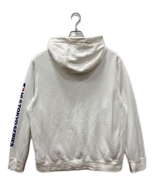 NIKE（ナイキ）NIKE (ナイキ) Takashi Murakami MLB ドジャース プルオーバーパーカー ホワイト サイズ:XLの古着・服飾アイテム